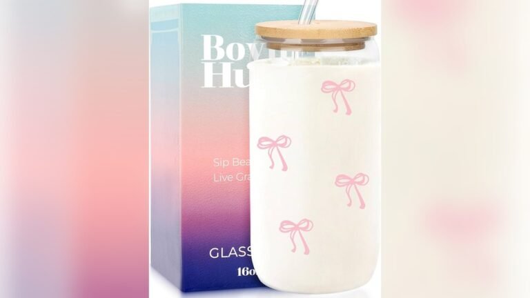 Best Iced Coffee Cup: Stylish Glasses with Lids and Straws for Every Sip