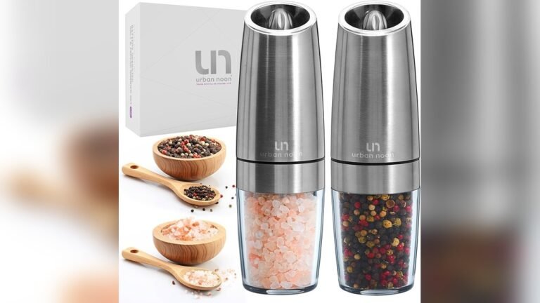 Best Pepper And Salt Grinder Set Electric: Elevate Your Cooking Experience Today!