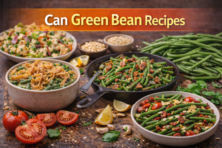 Can Green Bean Recipes