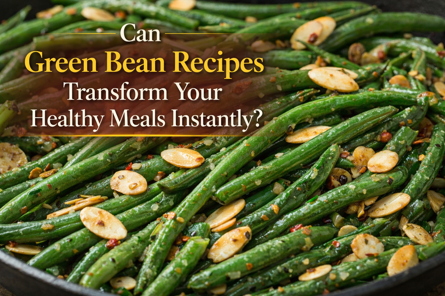 Can Green Bean Recipes Transform Your Healthy Meals Instantly