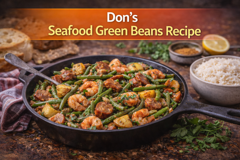 Don'S Seafood Green Beans Recipe