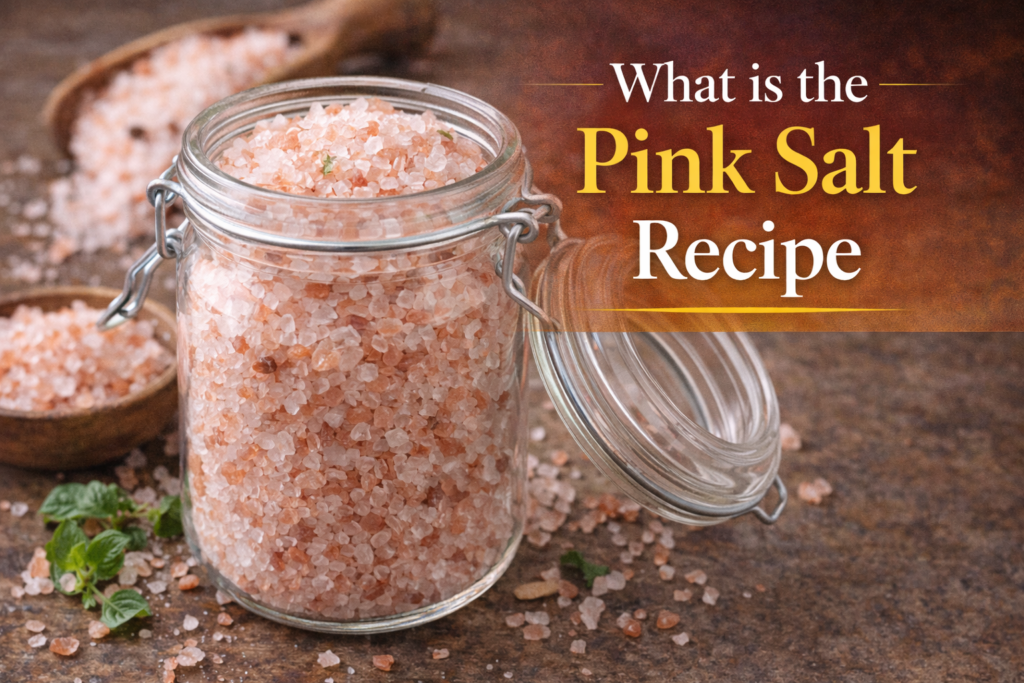 What is the Pink Salt Recipe