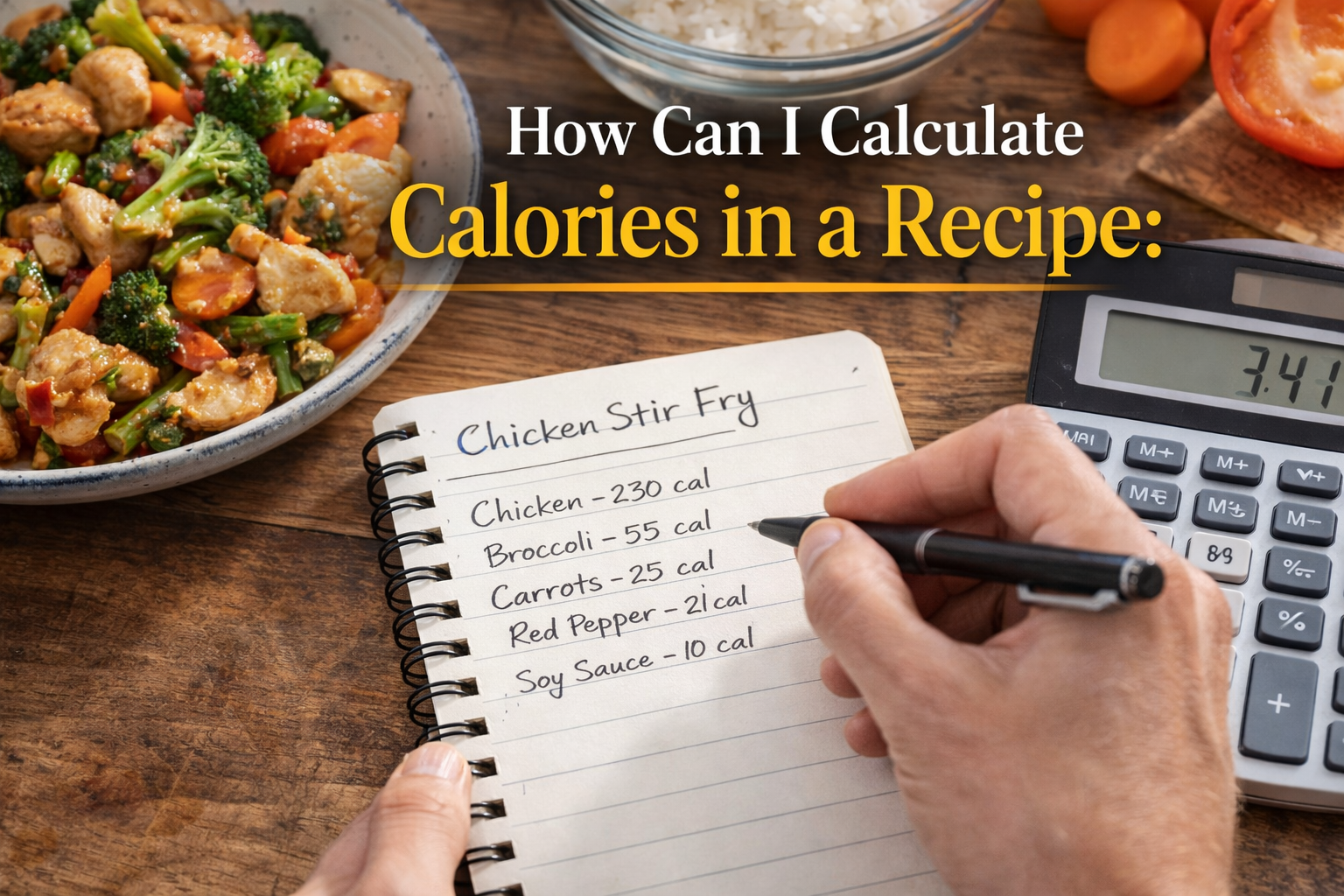 How Can I Calculate Calories in a Recipe