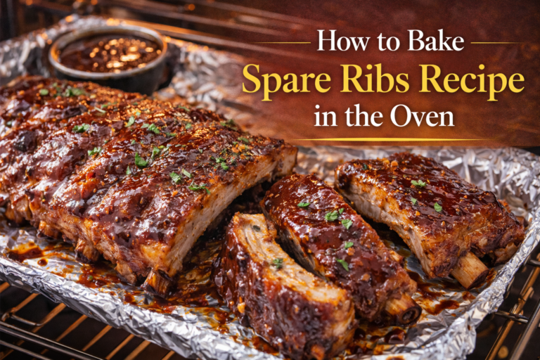 How to Bake Spare Ribs Recipe in the Oven