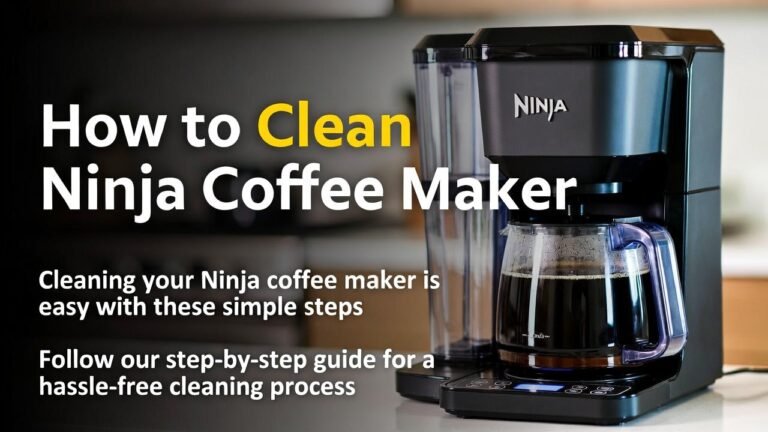 How to Clean Ninja Coffee Maker
