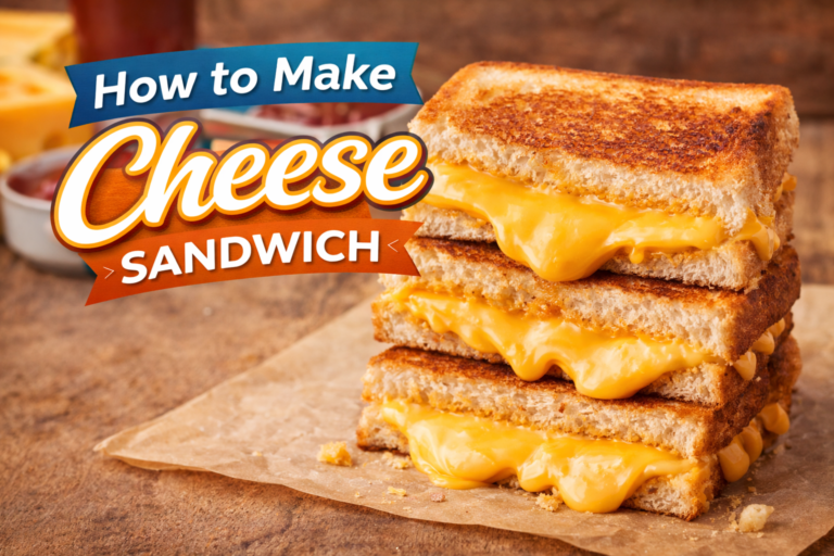 How to Make Cheese Sandwich