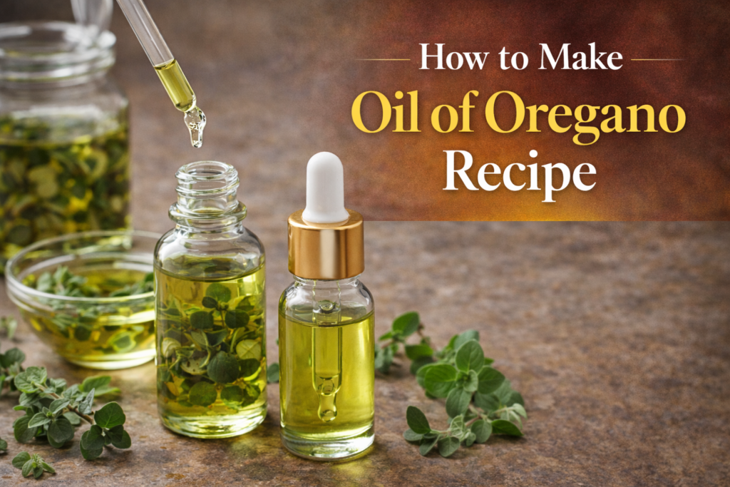 How to Make Oil of Oregano Recipe