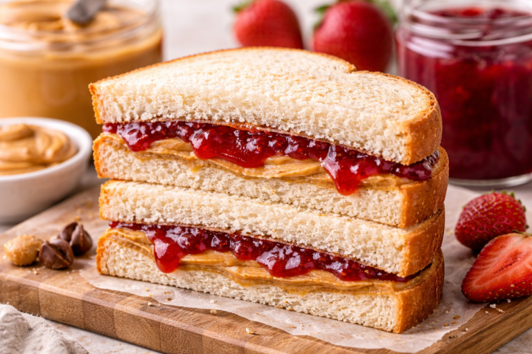 How to Make Peanut And Jelly Sandwich