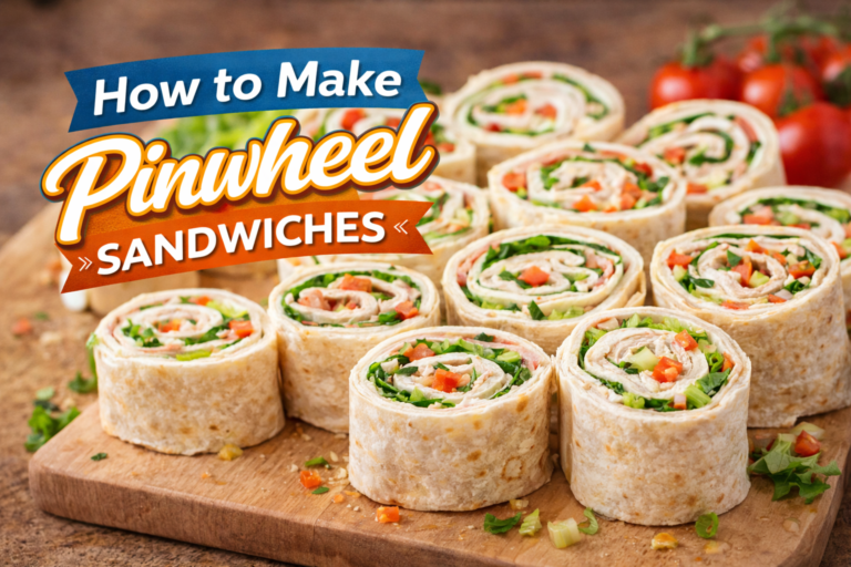 How to Make Pinwheel Sandwiches