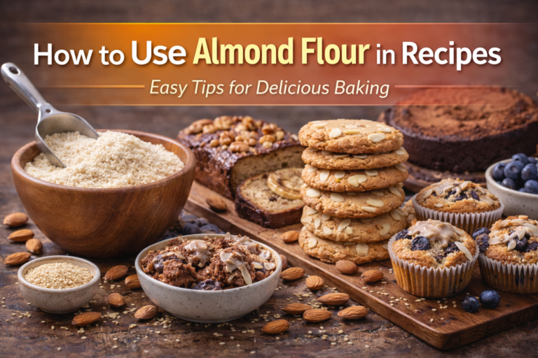 How to Use Almond Flour in Recipes Easy Tips for Delicious Baking