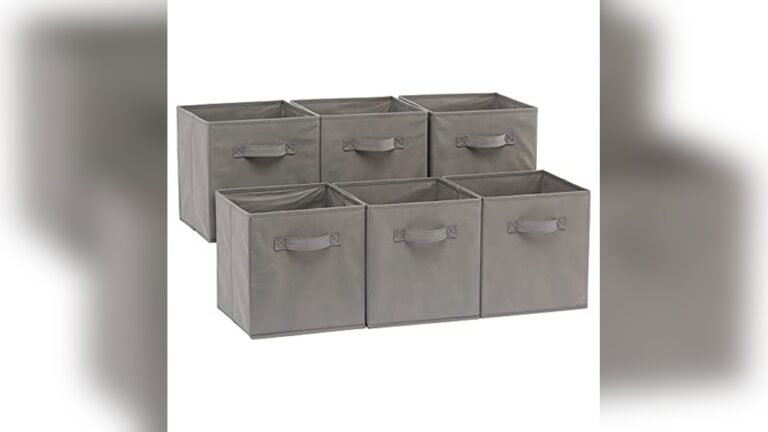 Best Collapsible Fabric Storage Cubes Organizer in 2025