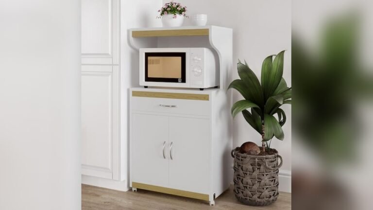 Best White Microwave Cart: Top Picks for Your Kitchen Space in 2023