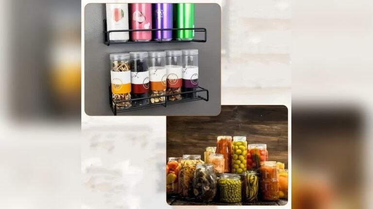 Magnetic Spice Storage Rack Organizer: Transform Your Kitchen Space Effortlessly