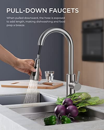 Kitchen Sink Faucet Single Handle