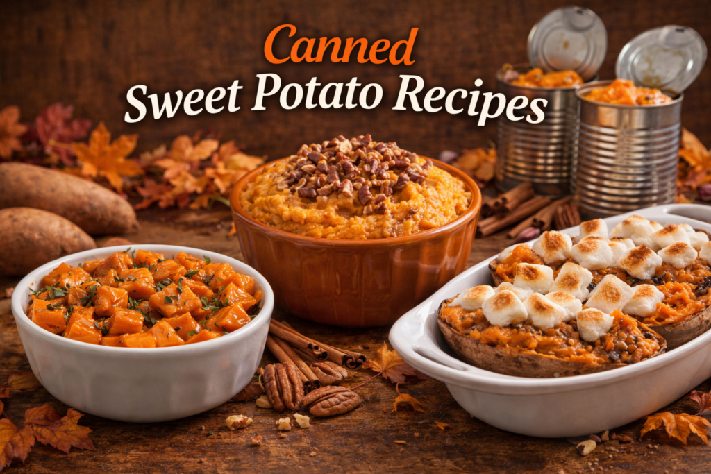 Canned Sweet Potato Recipes