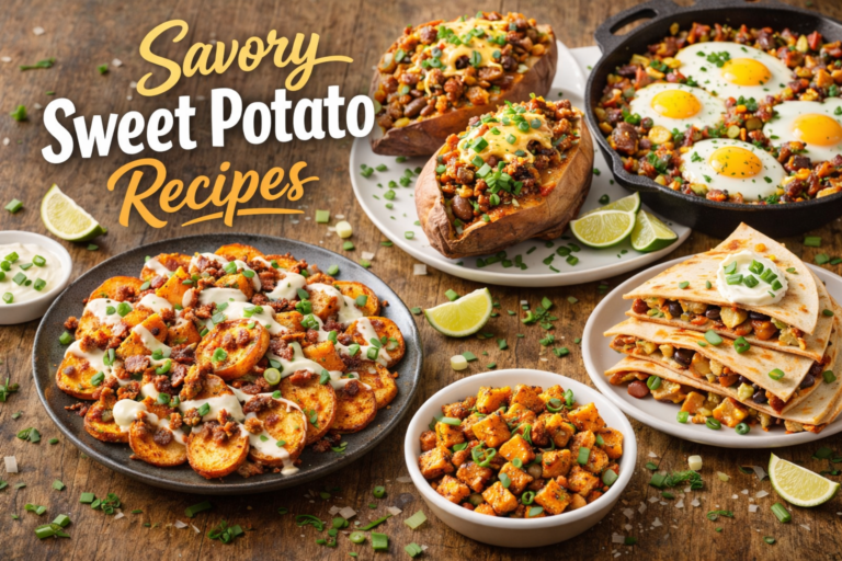 Savory Sweet Potato Recipes