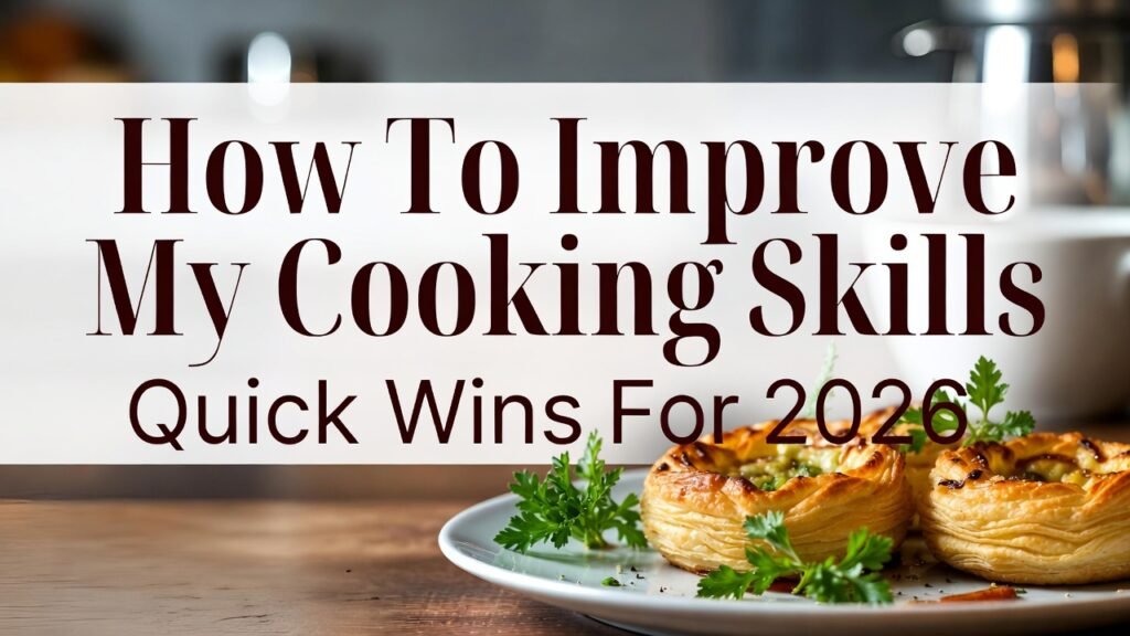How To Improve My Cooking Skills Quick Wins For 2026