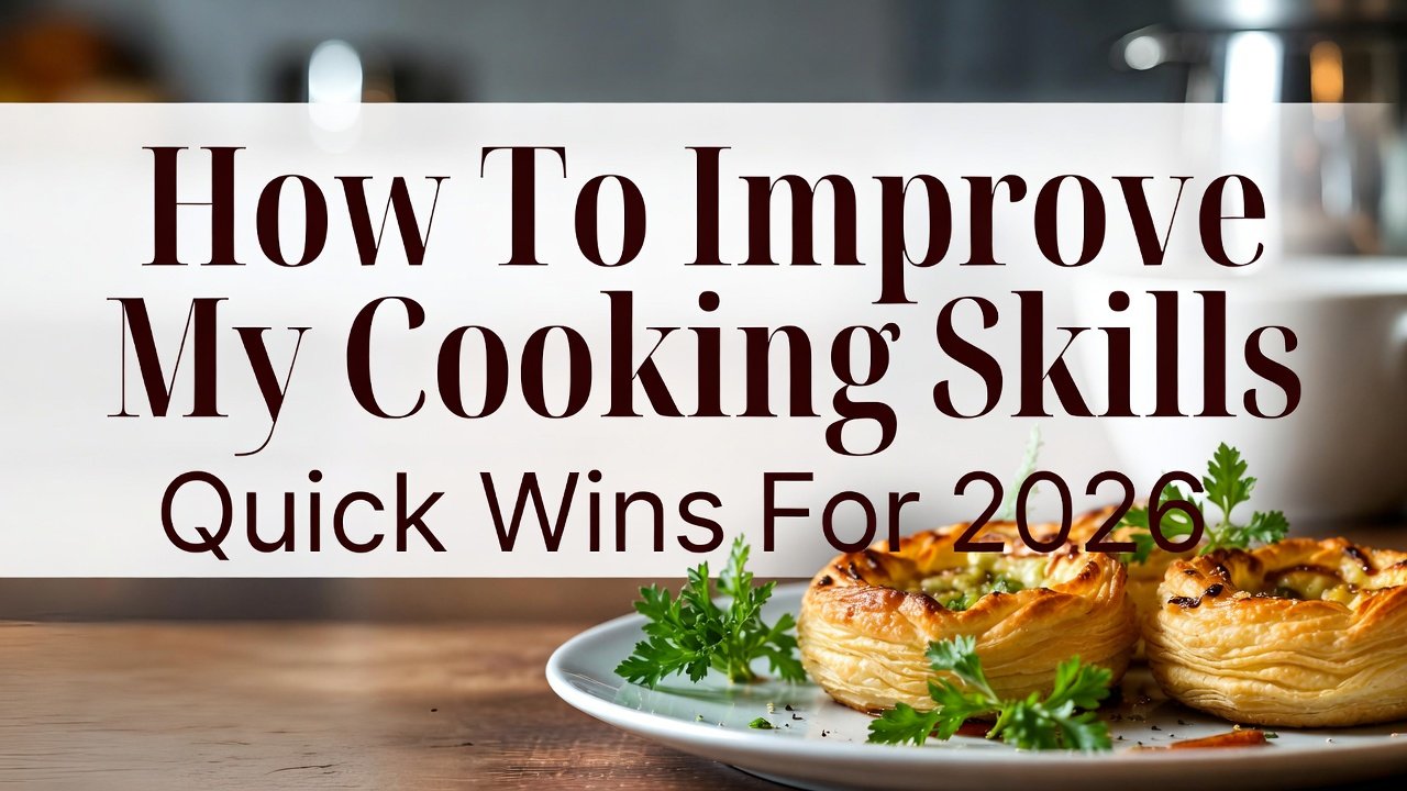 How To Improve My Cooking Skills Quick Wins For 2026