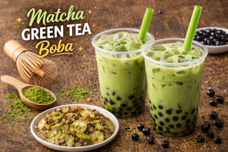 Matcha Green Tea Boba