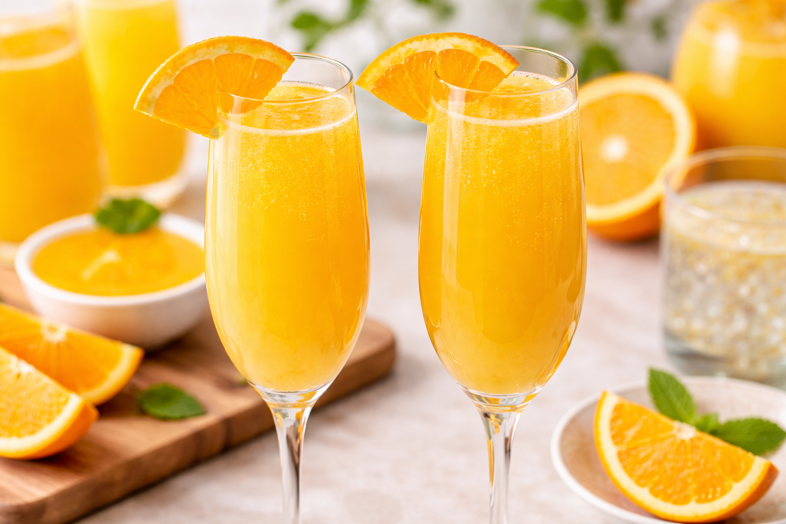 Non Alcoholic Mimosa Drink Recipe