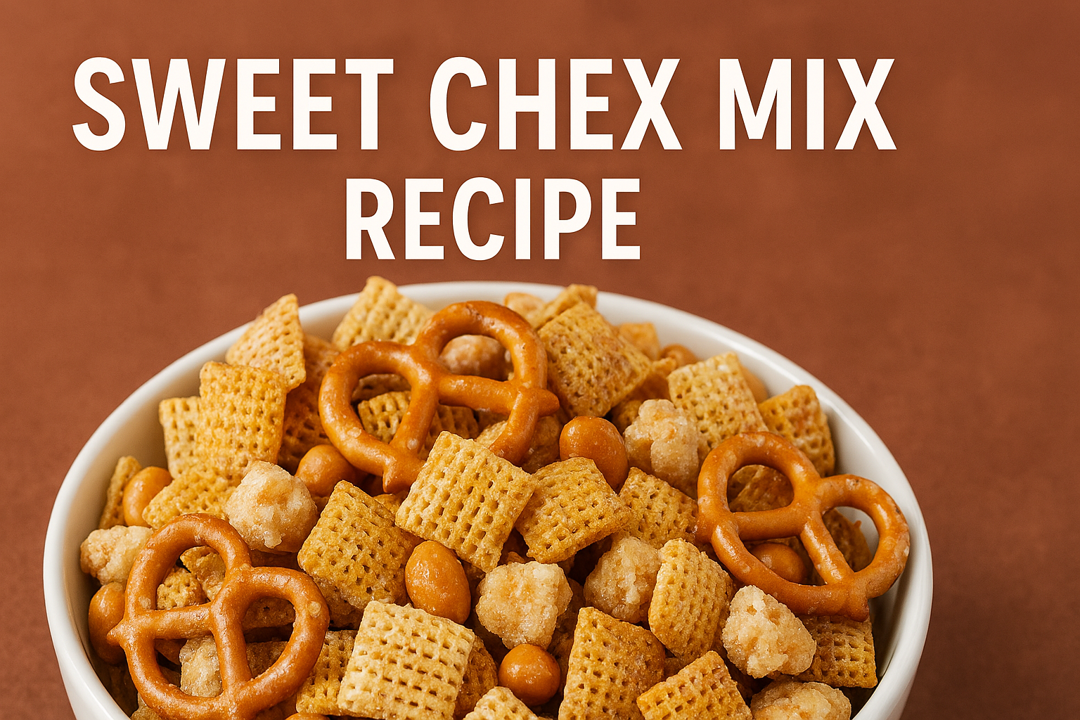 Sweet Chex Mix Recipe