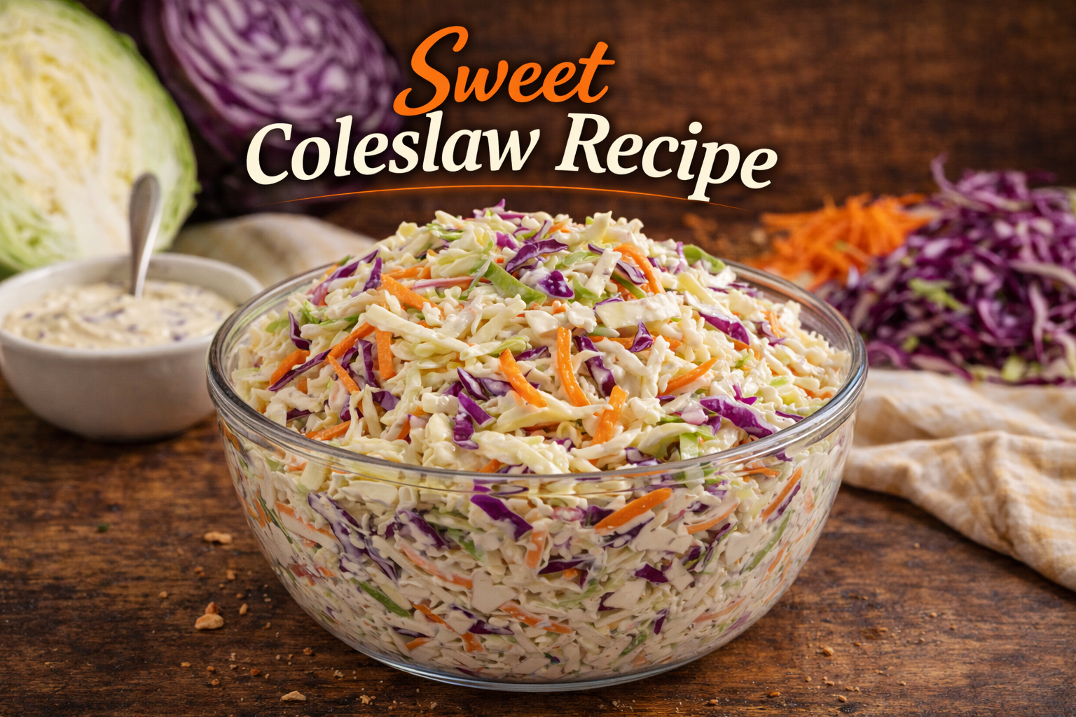 Sweet Coleslaw Recipe