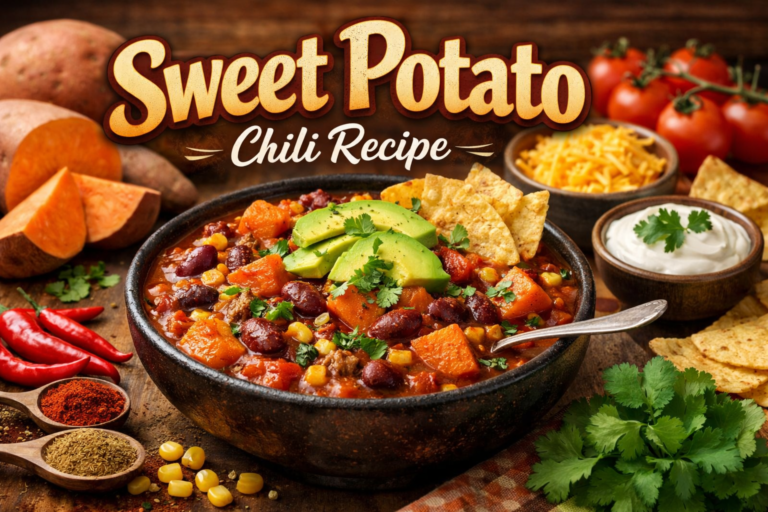 Sweet Potato Chili Recipe