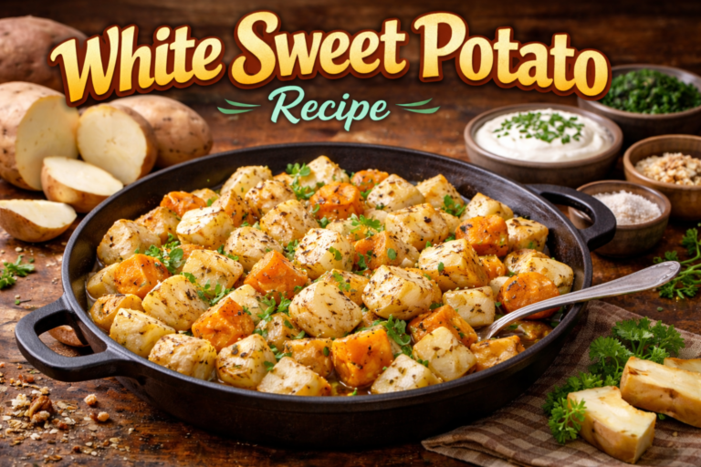 White Sweet Potato Recipe