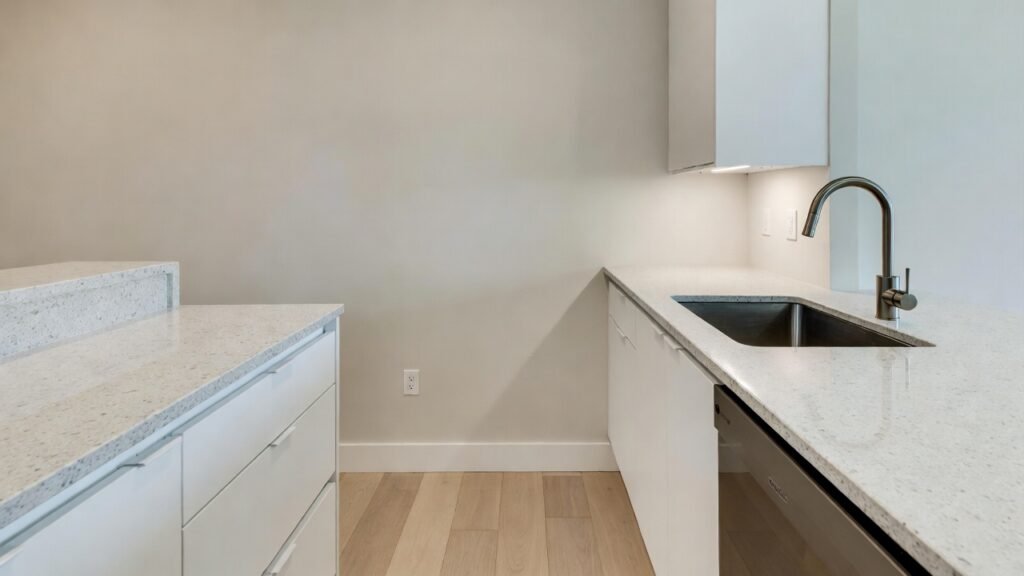 White Granite Kitchen Countertops