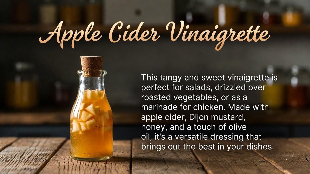 Apple Cider Vinaigrette Recipe