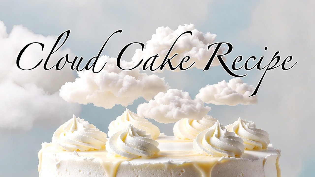 Cloud Cake Recipe