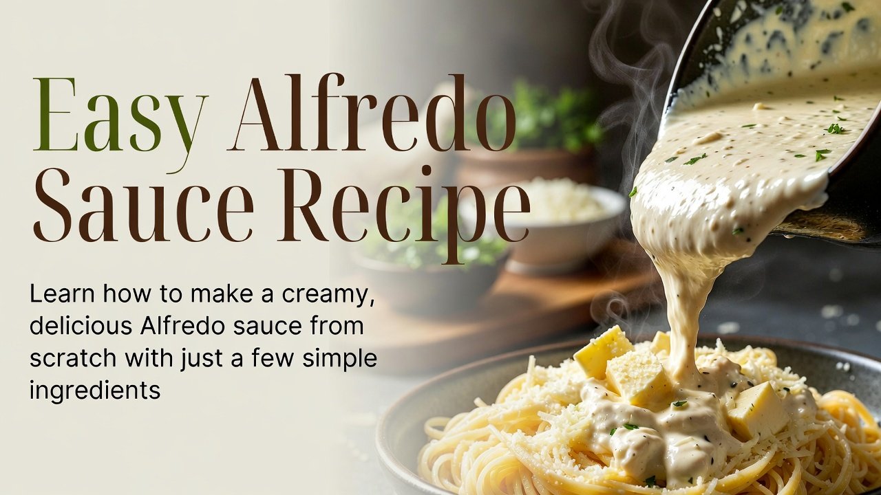 Easy Alfredo Sauce Recipe