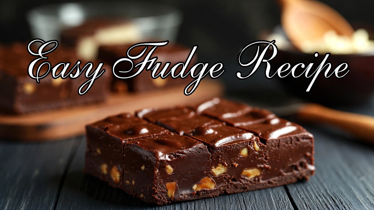 Easy Fudge Recipe