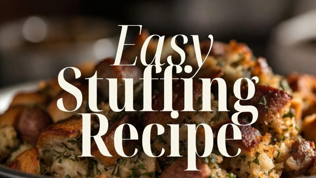Easy Stuffing Recipe