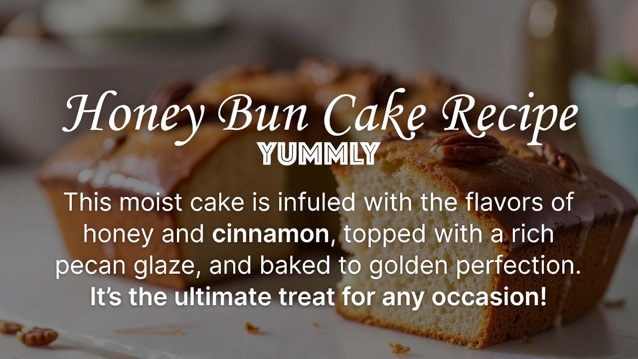 Honey Bun Cake Recipe