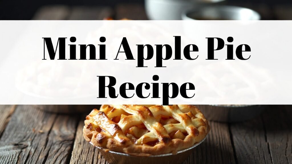Mini Apple Pie Recipe
