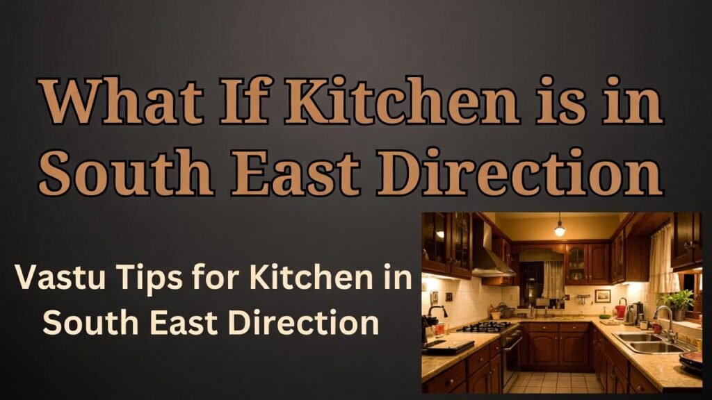 What If Kitchen is in South East Direction