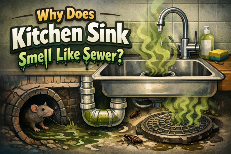 Why Does Kitchen Sink Smell Like Sewer