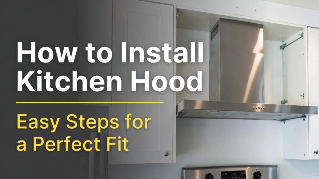 How to Install Kitchen Hood