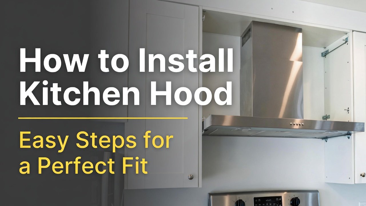 How to Install Kitchen Hood