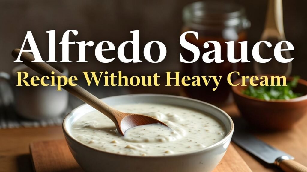 Alfredo Sauce Recipe Without Heavy Cream