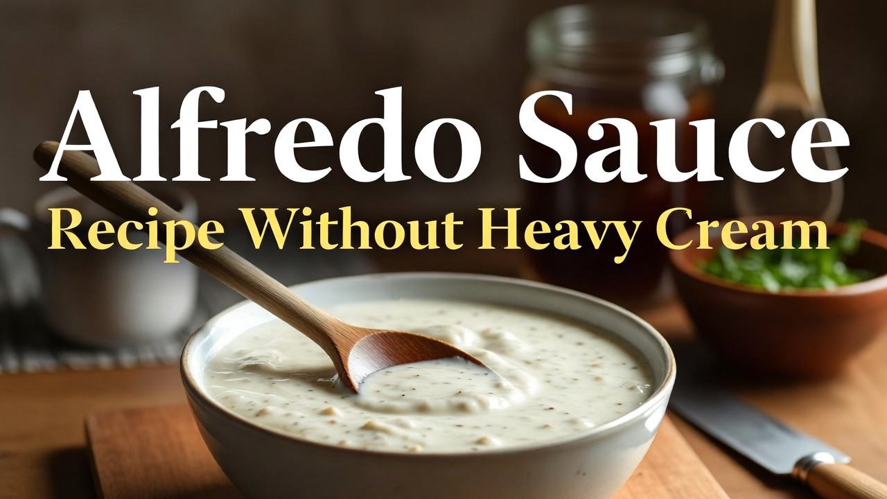 Alfredo Sauce Recipe Without Heavy Cream