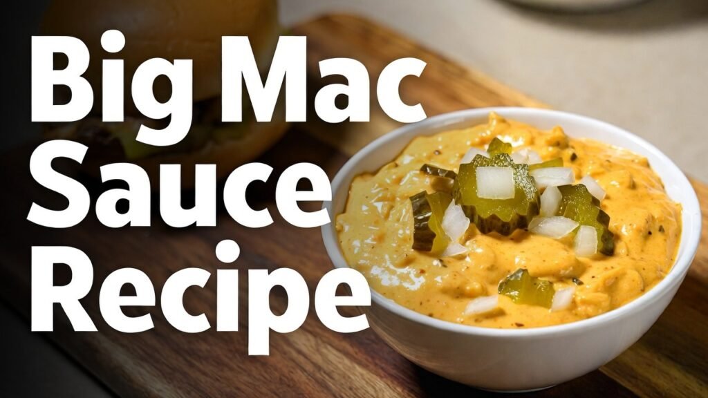 Big Mac Sauce Recipe
