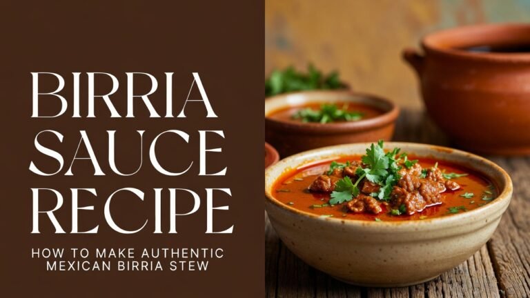 Birria Sauce Recipe