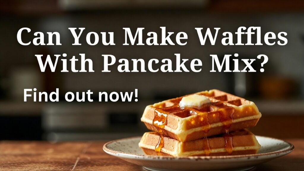 Can You Make Waffles With Pancake Mix