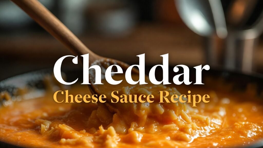 Cheddar Cheese Sauce Recipe
