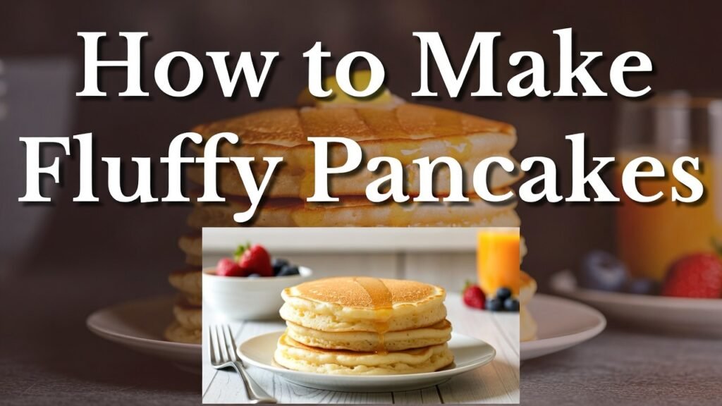How to Make Fluffy Pancakes