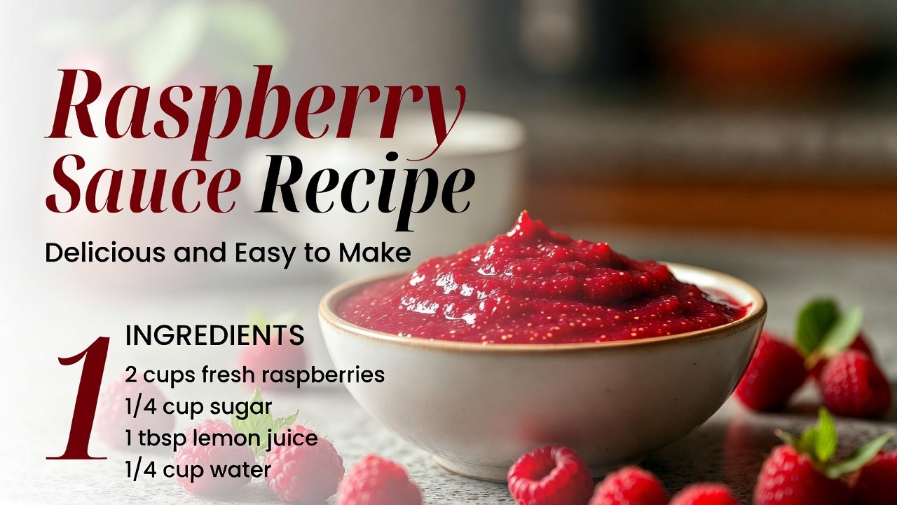 Raspberry Sauce Recipe
