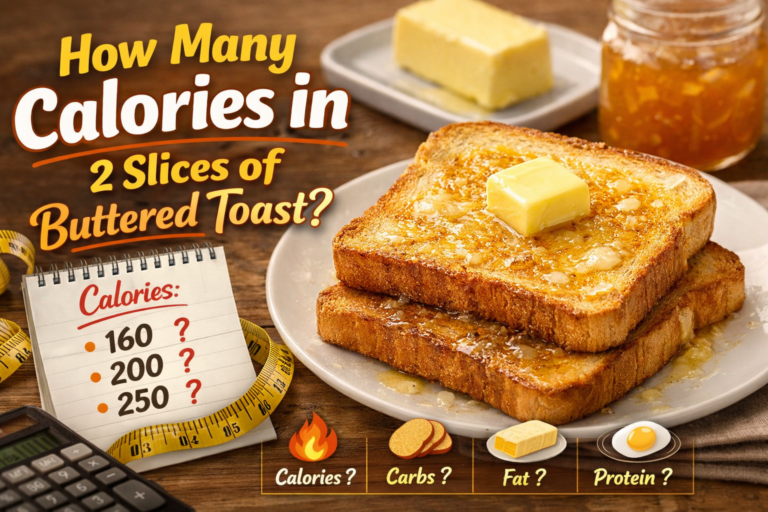 How Many Calories in 2 Slices of Buttered Toast