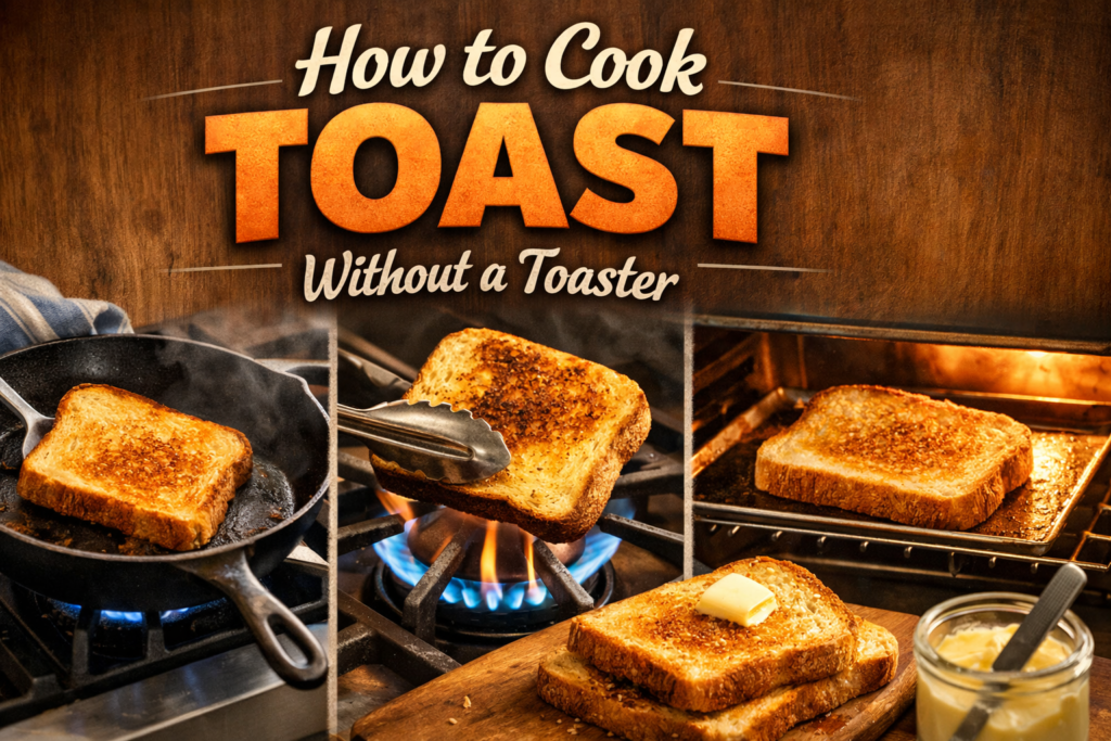 How to Cook Toast Without a Toaster